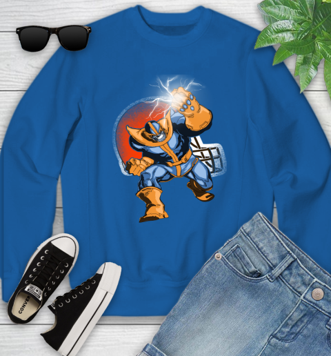 Cleveland Browns NFL Football Thanos Avengers Infinity War Marvel Youth Sweatshirt 7