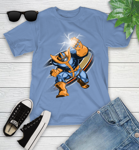 Anaheim Ducks NHL Hockey Thanos Avengers Infinity War Marvel Youth T-Shirt 15