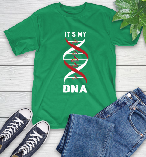 St.Louis Cardinals MLB Baseball It's My DNA Sports T-Shirt 7