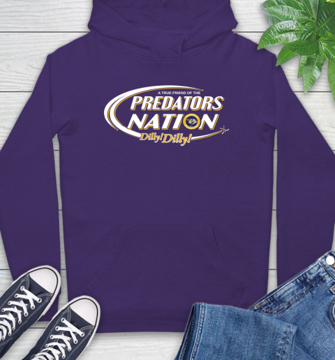 NHL A True Friend Of The Nashville Predators Dilly Dilly Hockey Sports Hoodie 5