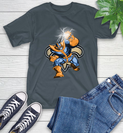 New Orleans Saints NFL Football Thanos Avengers Infinity War Marvel T-Shirt 10
