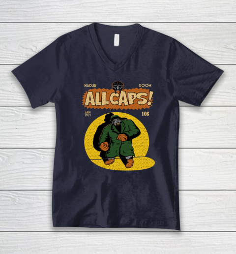MF Doom Shirt  Madlib Doom V-Neck T-Shirt 2