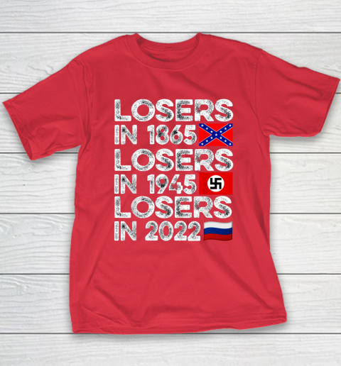 Russia Losers In 2022 Youth T-Shirt 7