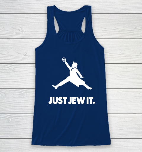 Just Jew It Jewish Racerback Tank 4