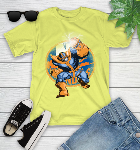 New York Islanders NHL Hockey Thanos Avengers Infinity War Marvel Youth T-Shirt 10