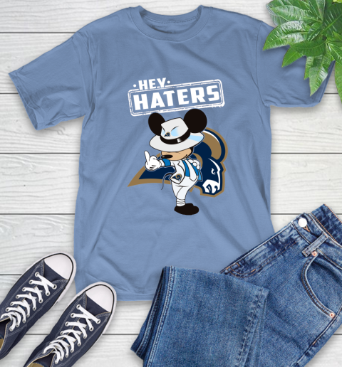 NFL Hey Haters Mickey Football Sports Los Angeles Rams T-Shirt 12