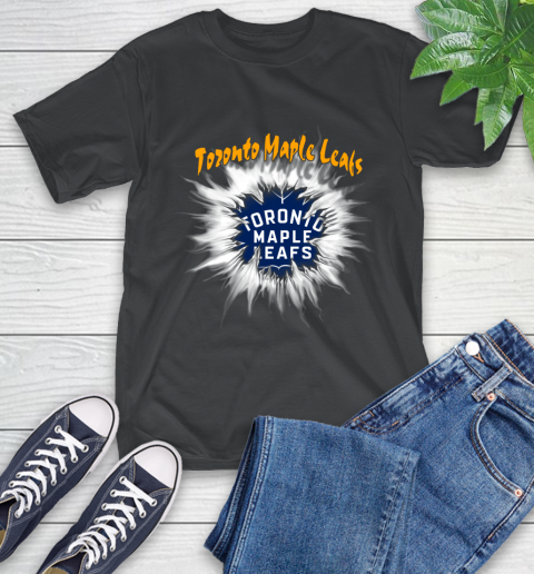Toronto Maple Leafs NHL Hockey Adoring Fan Rip Sports T-Shirt