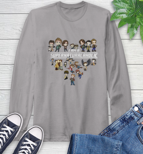 Iam_a_SupernaturalAHolic_Supernatural_A_Holic_Shirt Long Sleeve T-Shirt 7 Iam_a_SupernaturalAHolic_Supernatural_A_Holic_Shirt Long Sleeve T-Shirt - Image 7