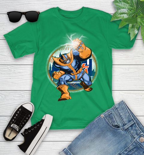 New York Mets MLB Baseball Thanos Avengers Infinity War Marvel Youth T-Shirt 8