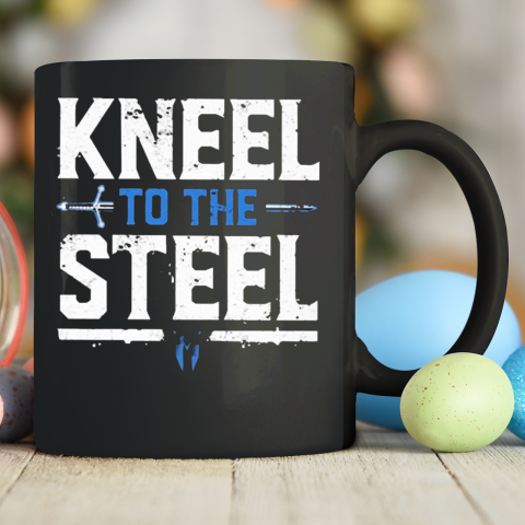 Kneel To The Steel Shirt Drew Mclntyre Ceramic Mug 11oz