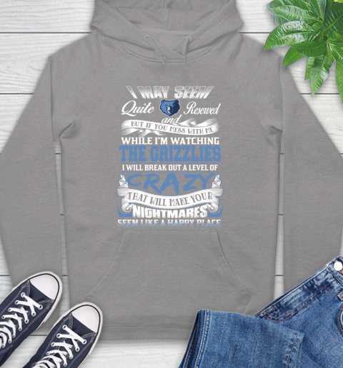 Memphis Grizzlies NBA Basketball Don't Mess With Me While I'm Watching My Team Hoodie 6