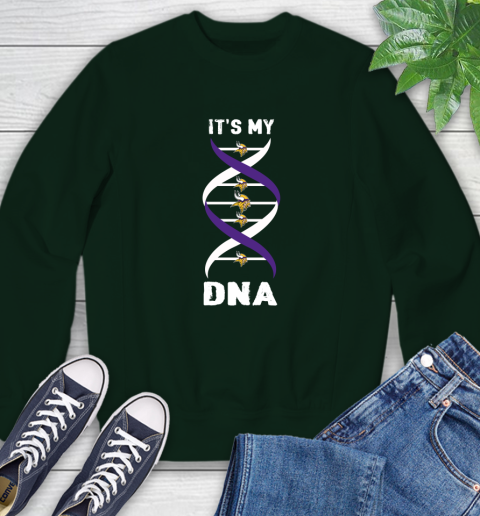 Minnesota Vikings NFL Football It's My DNA Sports Sweatshirt 12