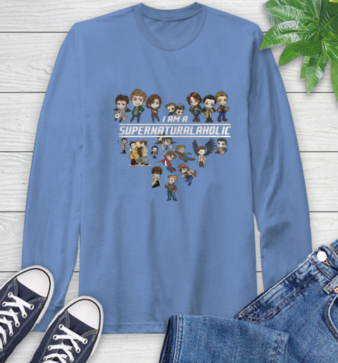Iam_a_SupernaturalAHolic_Supernatural_A_Holic_Shirt Long Sleeve T-Shirt 13 Iam_a_SupernaturalAHolic_Supernatural_A_Holic_Shirt Long Sleeve T-Shirt - Image 13