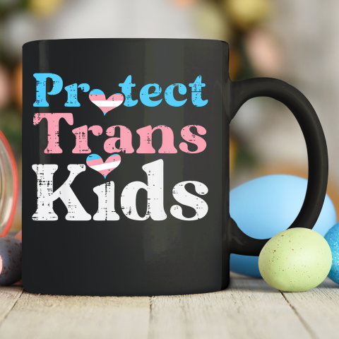 Protect Trans Kids Shirt Transgender Pride Flag Ceramic Mug 11oz