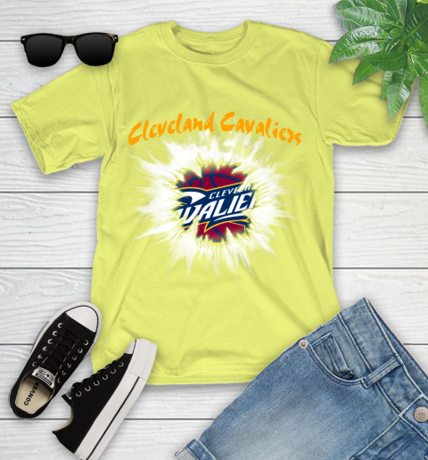 Cleveland Cavaliers NBA Basketball Rip Sports Youth T-Shirt 11 Cleveland Cavaliers NBA Basketball Rip Sports Youth T-Shirt - Image 11