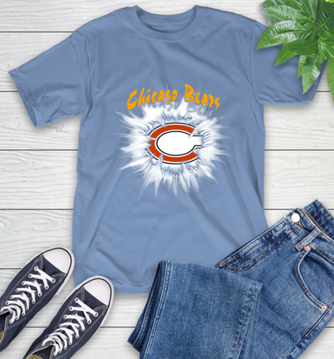 Chicago Bears NFL Football Adoring Fan Rip Sports T-Shirt 12