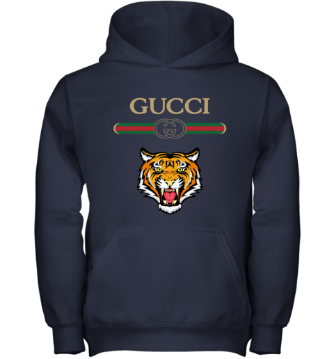Gucci Logo With Tiger Youth Hoodie 