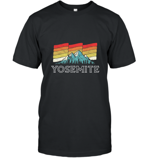 Retro Yosemite National Park Sweatshirt  Mountain Sunset T-Shirt