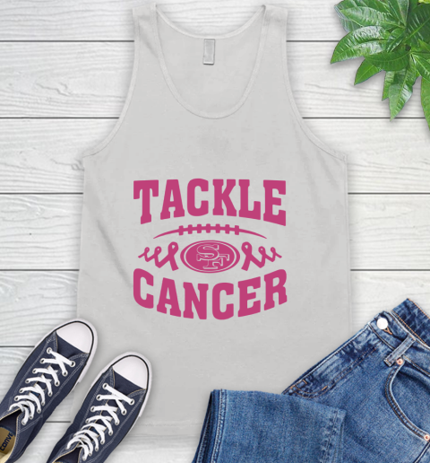 San Francisco 49ers Tackle Breast Cancer Tank Top