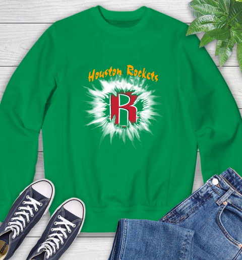 Houston Rockets NBA Basketball Rip Sports Sweatshirt 7