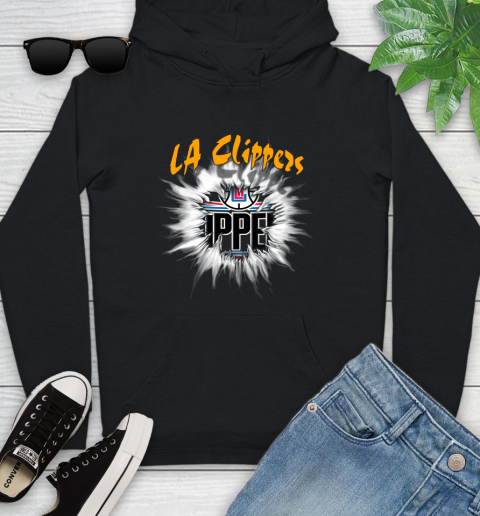 LA Clippers NBA Basketball Rip Sports Youth Hoodie