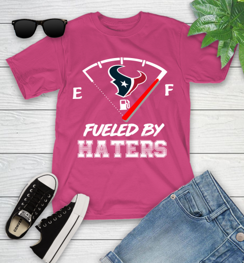 Houston Texans NFL Football Fueled By Haters Sports Youth T-Shirt 11