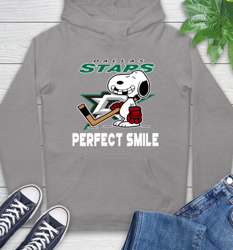 NHL Dallas Stars Snoopy Perfect Smile The Peanuts Movie Hockey T Shirt Hoodie 6