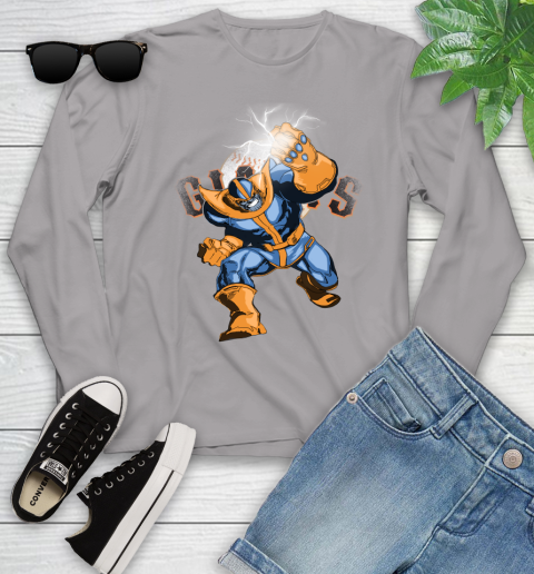 San Francisco Giants MLB Baseball Thanos Avengers Infinity War Marvel Youth Long Sleeve 5
