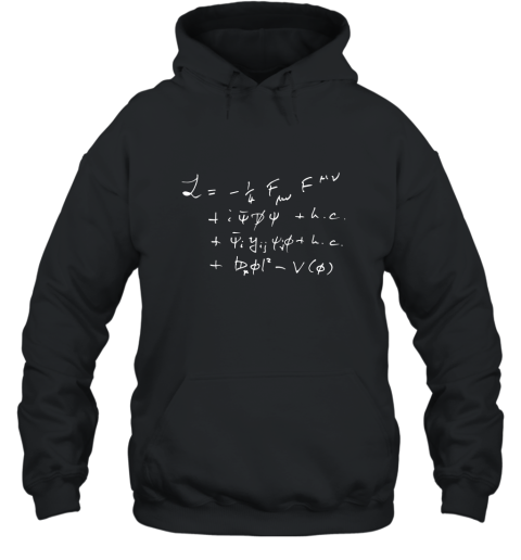 Standard Model Math Equation Funny t shirt Hooded