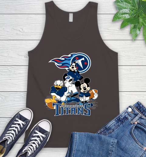 NFL Tennessee Titans Mickey Mouse Donald Duck Goofy Football Shirt Tank Top 6