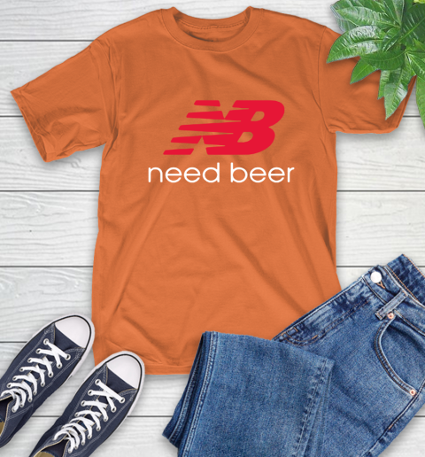 new balance orange t shirt