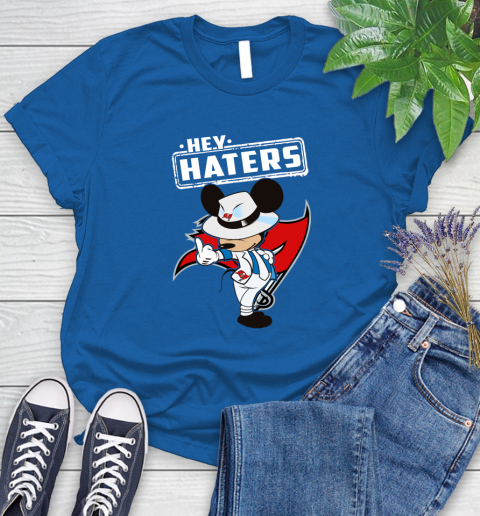 NFL Hey Haters Mickey Football Sports Tampa Bay Buccaneers Women's T-Shirt 12