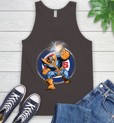 Chicago Cubs MLB Baseball Thanos Avengers Infinity War Marvel Tank Top 6