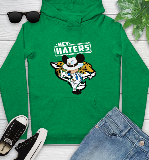 NFL Hey Haters Mickey Football Sports Jacksonville Jaguars Youth Hoodie 9