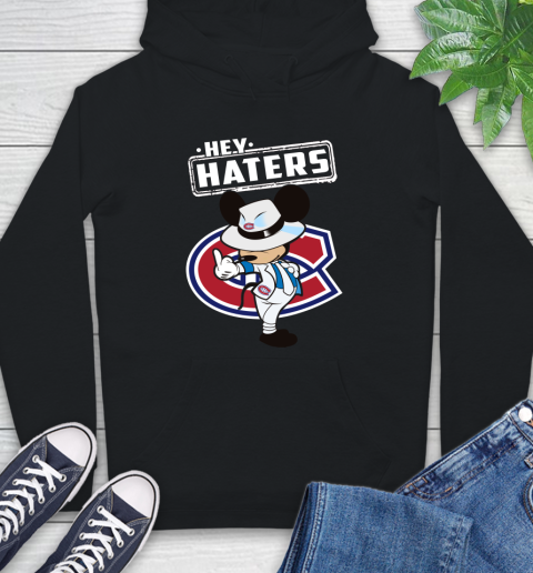 NHL Hey Haters Mickey Hockey Sports Montreal Canadiens Hoodie