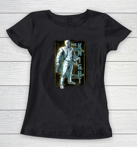 Marvel Moon Knight Mr Knight Batons and Crescent Moon Women's T-Shirt