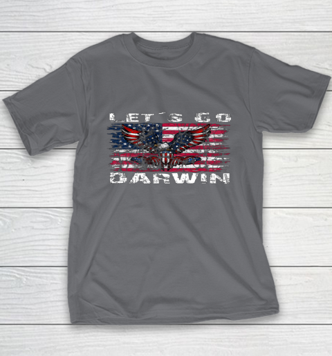 Let's go Darwin America Flag Eagle Youth T-Shirt 6