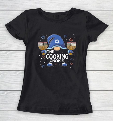 Funny The Cooking Gnome Hanukkah Matching Family Pajama Women's T-Shirt