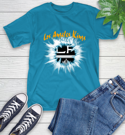 Los Angeles Kings NHL Hockey Adoring Fan Rip Sports T-Shirt 9
