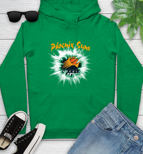 Phoenix Suns NBA Basketball Rip Sports Youth Hoodie 9