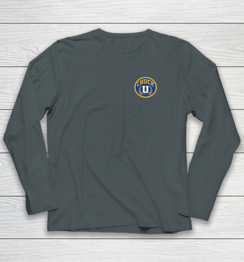 Chuck U Shirt Charles Barkley Chuck University Long Sleeve T-Shirt 3