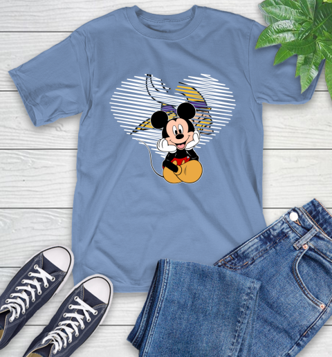 NFL Minnesota Vikings The Heart Mickey Mouse Disney Football T Shirt_000 T-Shirt 12
