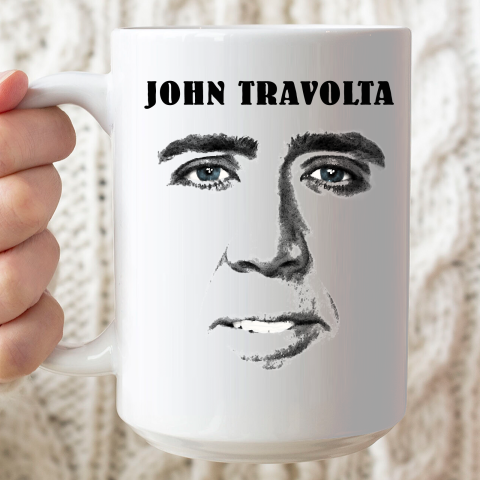 Nicolas Cage John Travolta Ceramic Mug 15oz