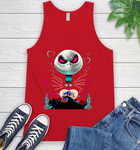 MLB New York Mets Jack Skellington Sally The Nightmare Before Christmas Baseball Tank Top 5