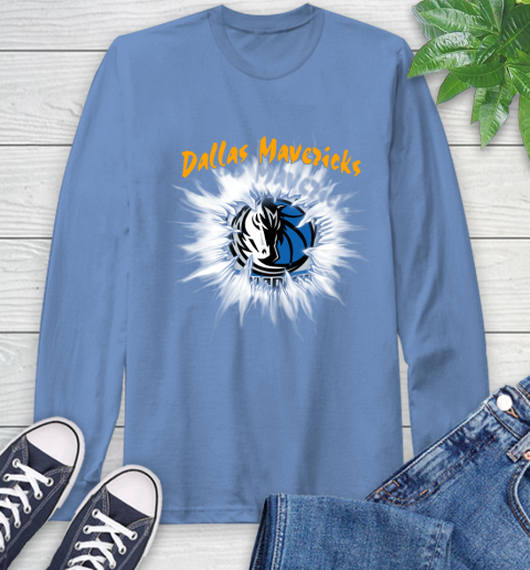 Dallas Mavericks NBA Basketball Rip Sports Long Sleeve T-Shirt 12