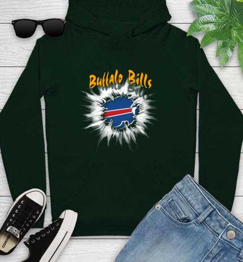 Buffalo Bills NFL Football Adoring Fan Rip Sports Youth Hoodie 14
