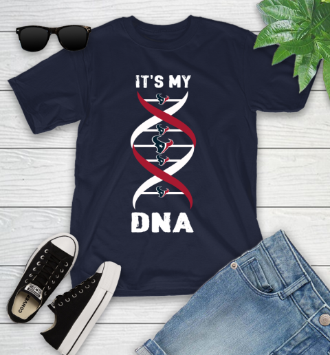 Houston Texans NFL Football It's My DNA Sports Youth T-Shirt 2