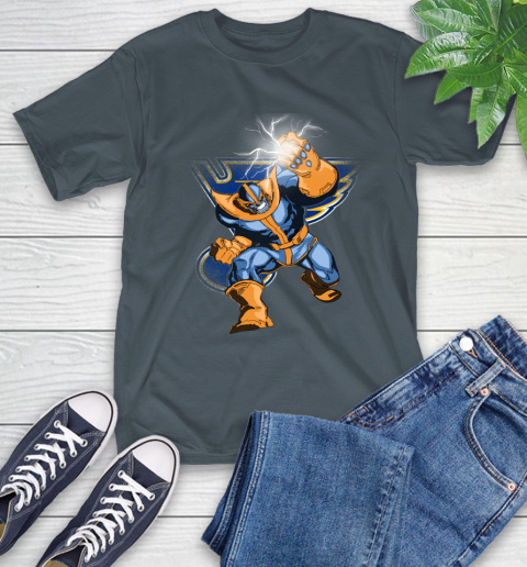 St.Louis Blues NHL Hockey Thanos Avengers Infinity War Marvel T-Shirt 10