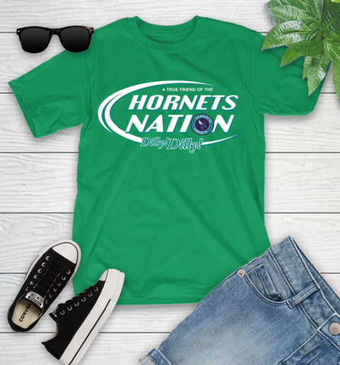 NBA A True Friend Of The Charlotte Hornets Dilly Dilly Basketball Sports Youth T-Shirt 8