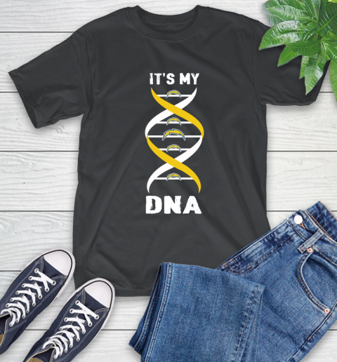 Los Angeles Chargers NFL Football It's My DNA Sports T-Shirt